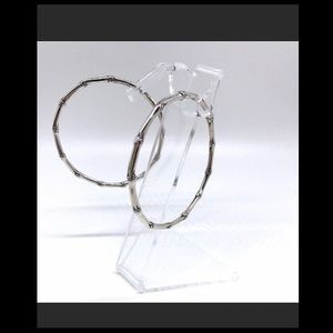 John Hardy Oversized Hoop Earrings
